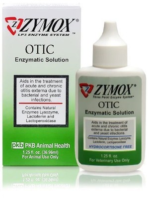 Zymox Otic Enzymatic Solution No Hydrocortisone 1.25 Fl. Oz...