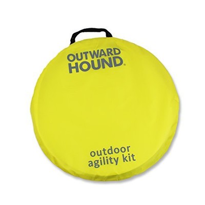 Kyjen 3016 Outdoor Dog Agility Starter Kit With Tunnel Weave...