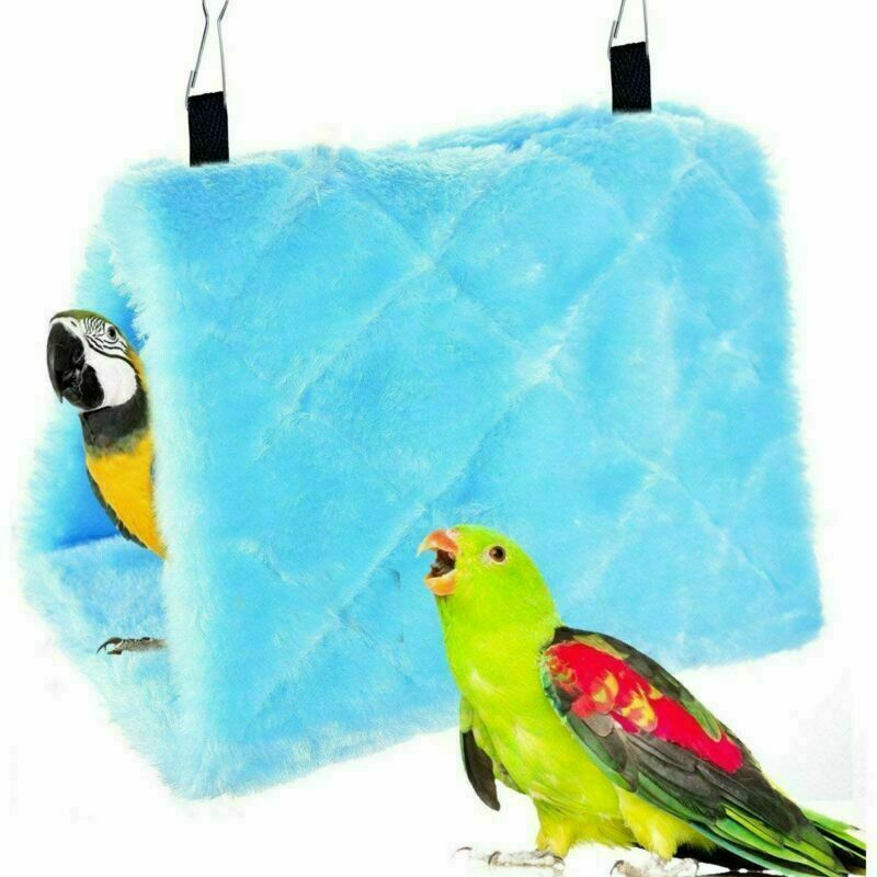 Parrot Hammock Cave Cage Tent Bed Toy