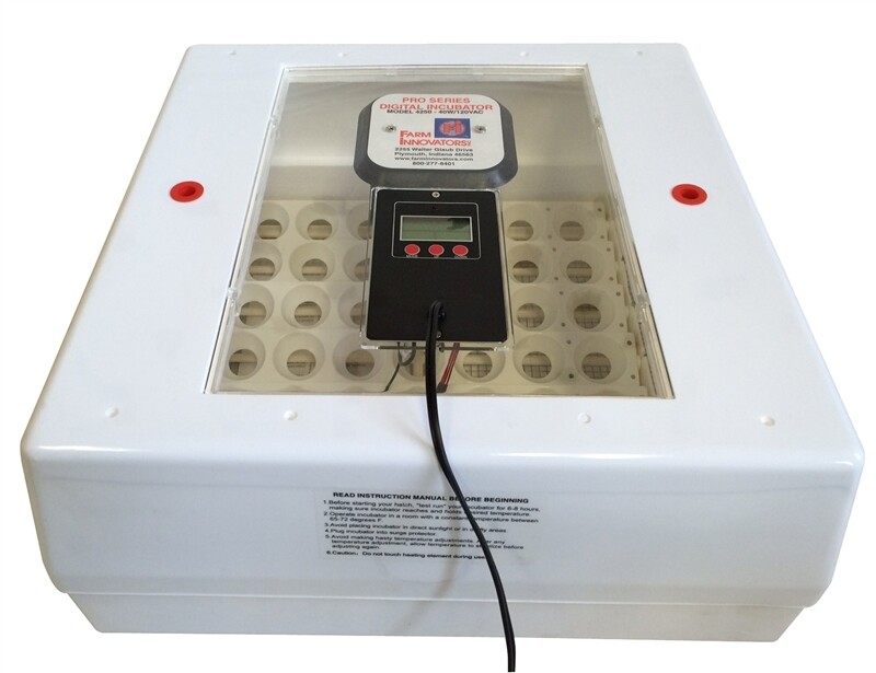 Farm Innovators Digital Circulated Air Incubator - Egg Turne...