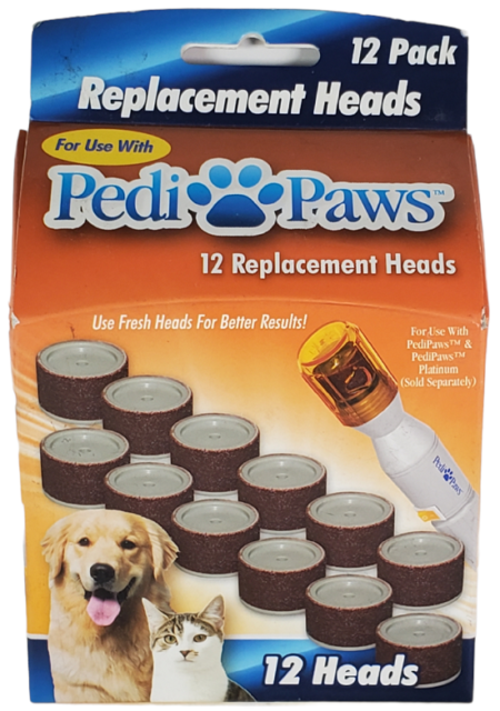 PediPaws Pedi Paws Nail Trimmer Replacement Heads - 12 Pack
