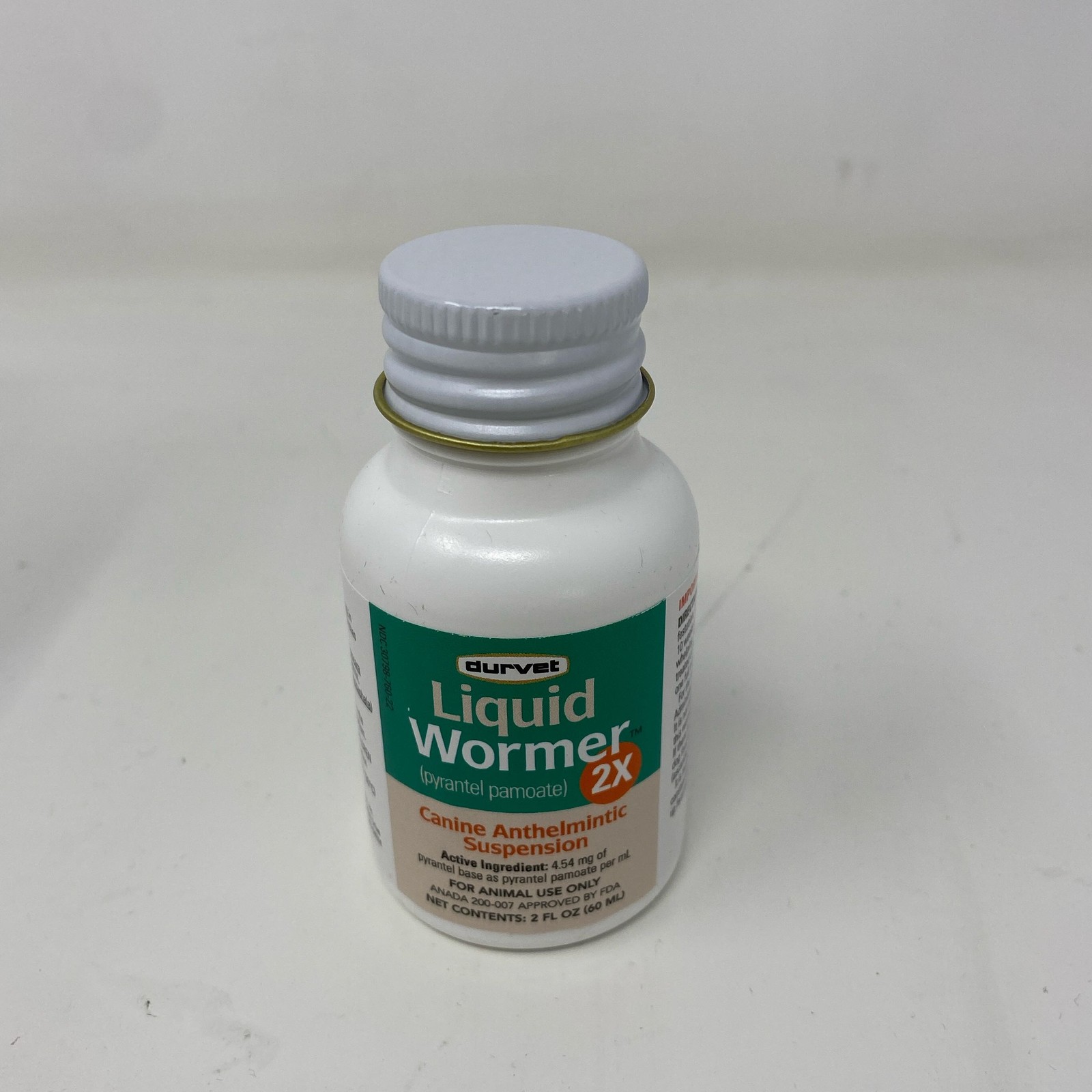 Durvet Liquid Wormer for Dogs - Pyrantel Pamoate 2 Fl oz
