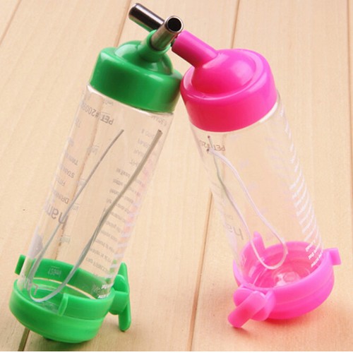 2 Pcs Pet Dog Rabbit Water Drinker Dispenser Hang Bottle 80M...