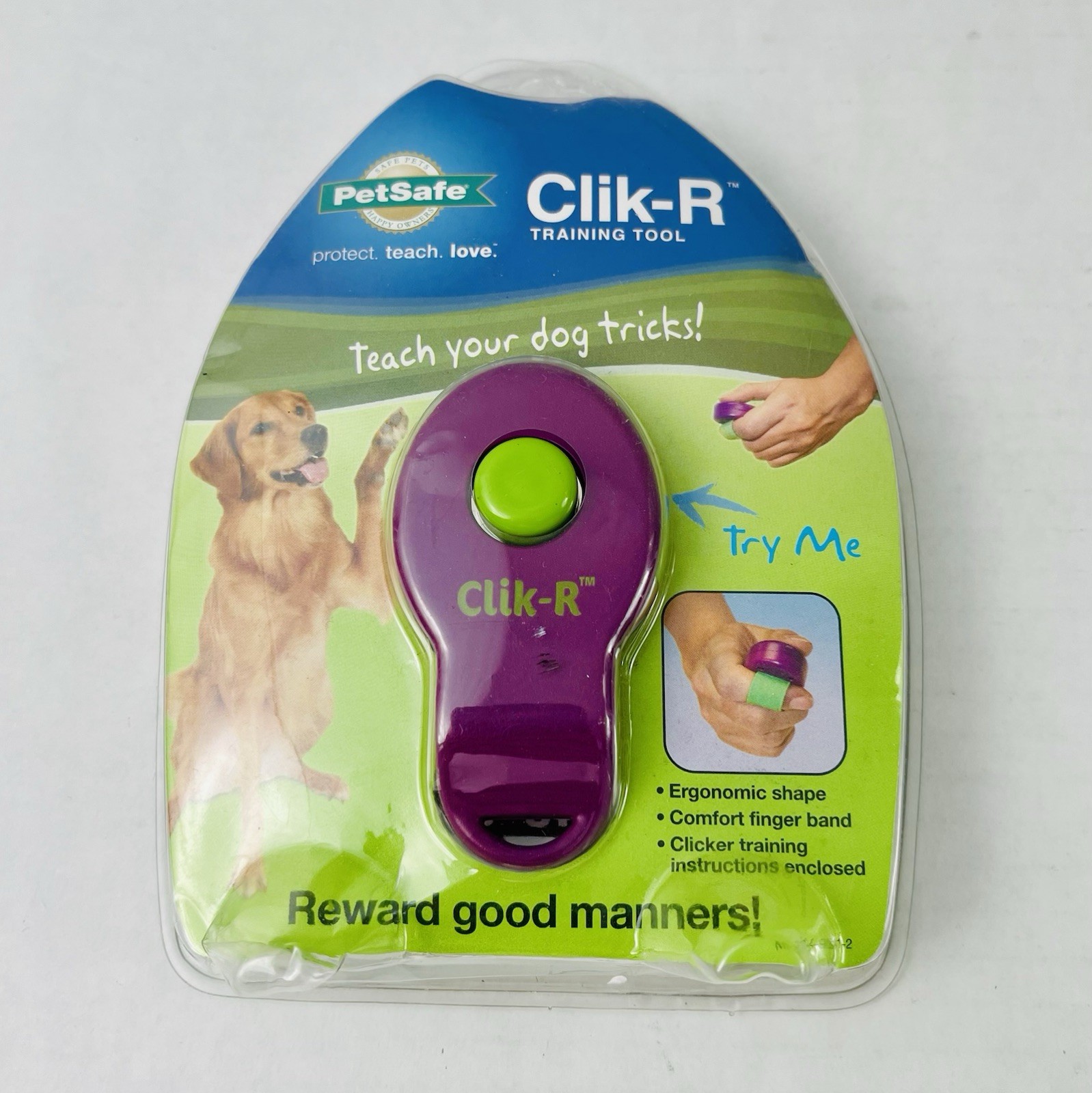 Clik-R Dog Training Clicker - Positive Behavior Reinforcer f...