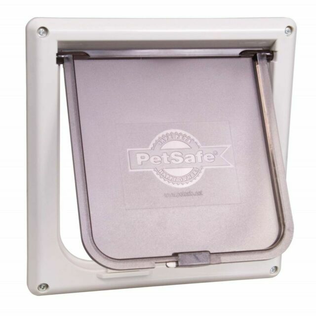 PetSafe Small 2-Way Locking Cat Door - Gray