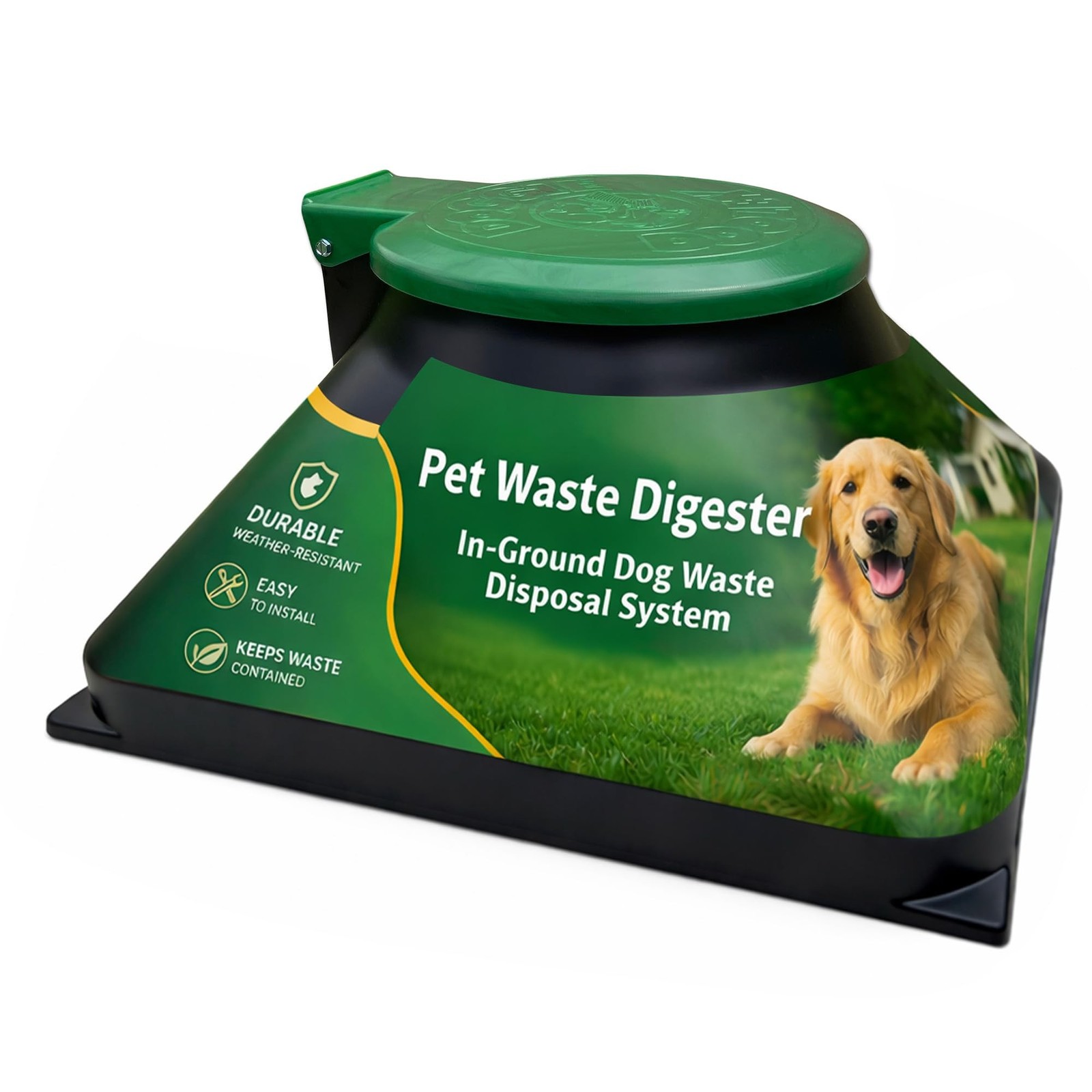 Doggie Dooley Pyramid Style In-Ground Pet Waste Disposer