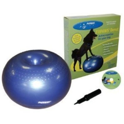 New! Fitpaws Donut Large Dark Blue For Dog Fitness And Agili...