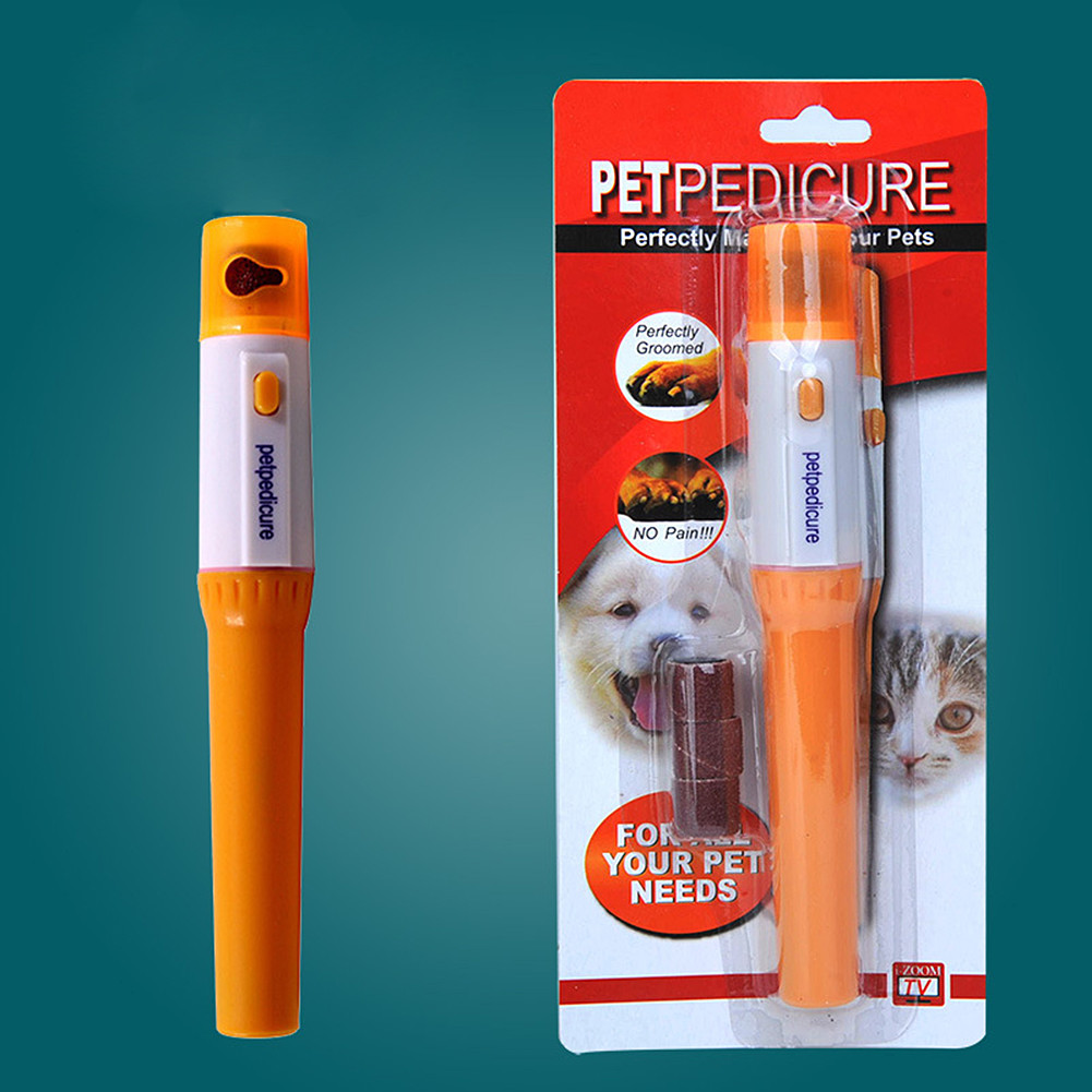 Pet Dog & Cat Electric Nail Trimmer Kit - Care Grinder Tool...