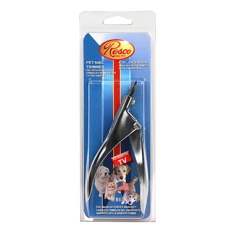 Resco PET Nail Trimmer - Small/Medium/Large Chrome Trimmer