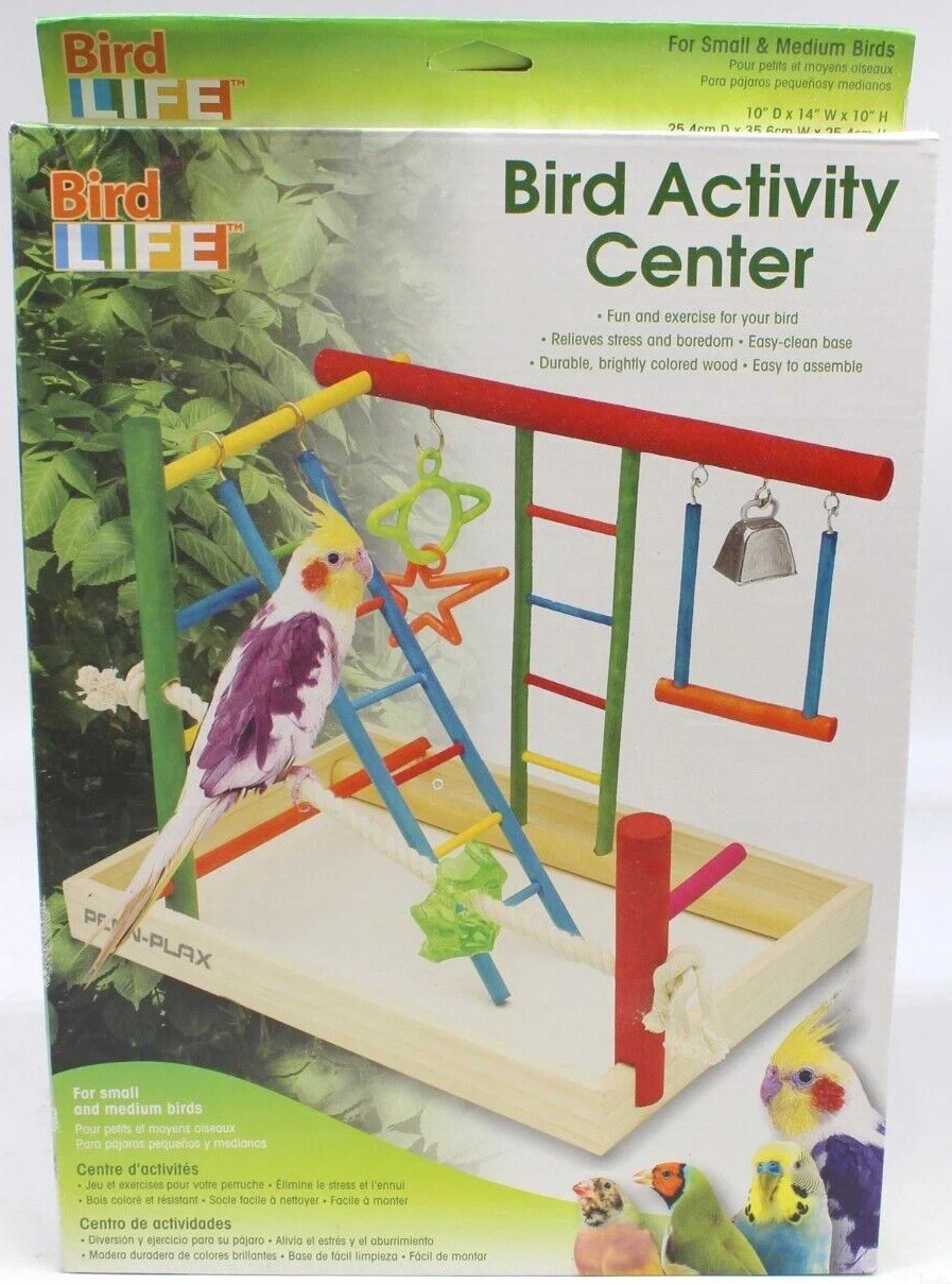 Bird Activity Center Small Birds Fun Exercise Pet