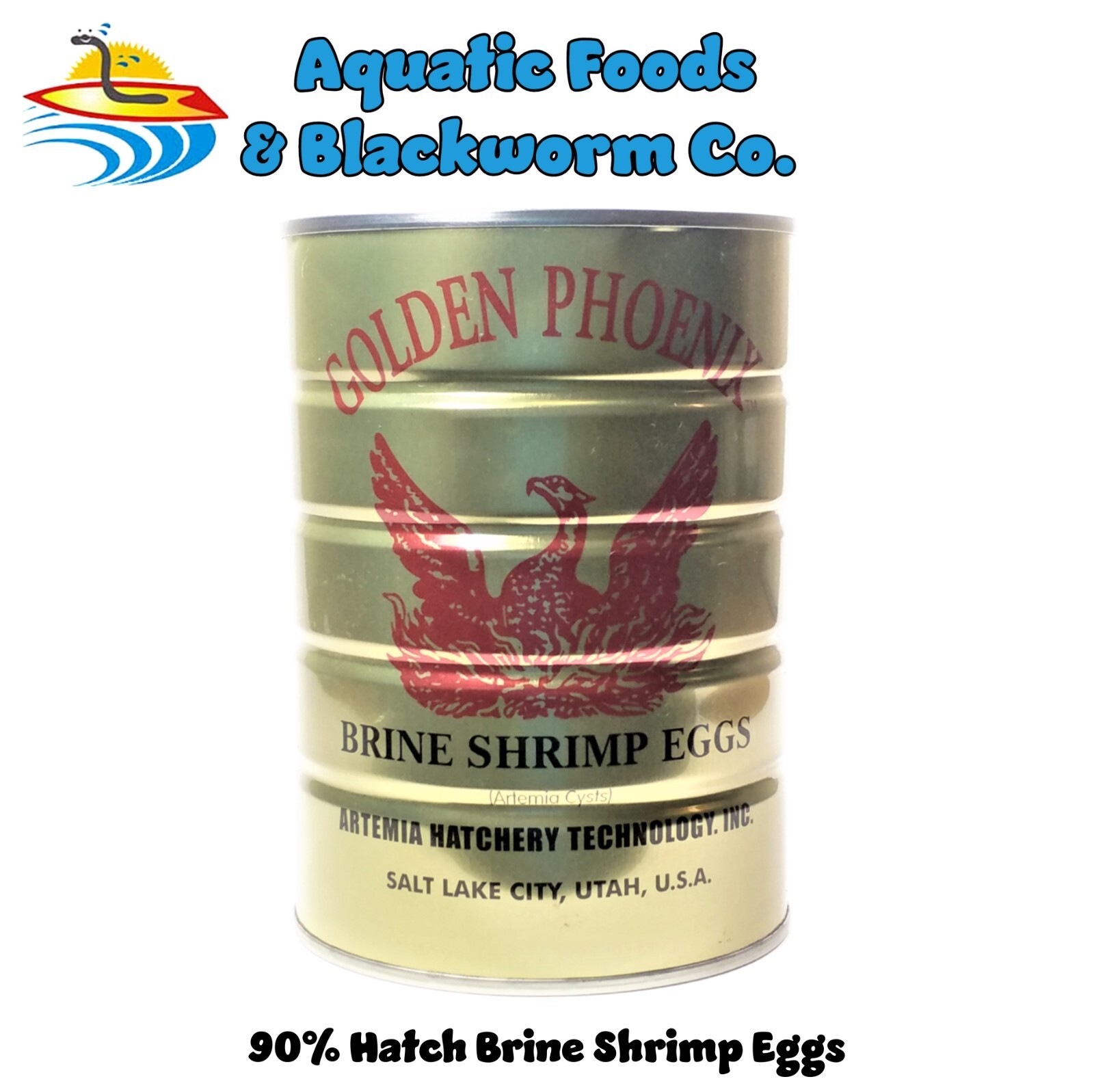 Premium Grade Artemia Cysts Eggs - 90% Hatch Rate - Great Sa...