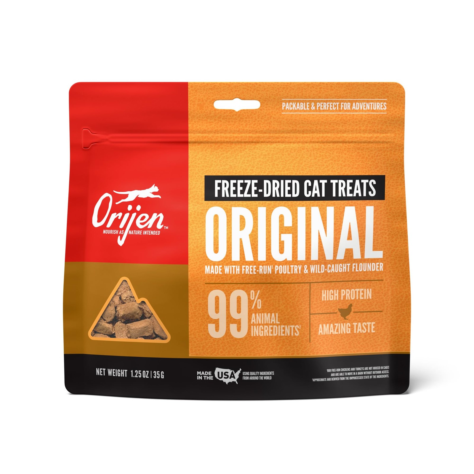 Orijen Freeze-Dried Grain-Free Cat Treats - 1.25oz