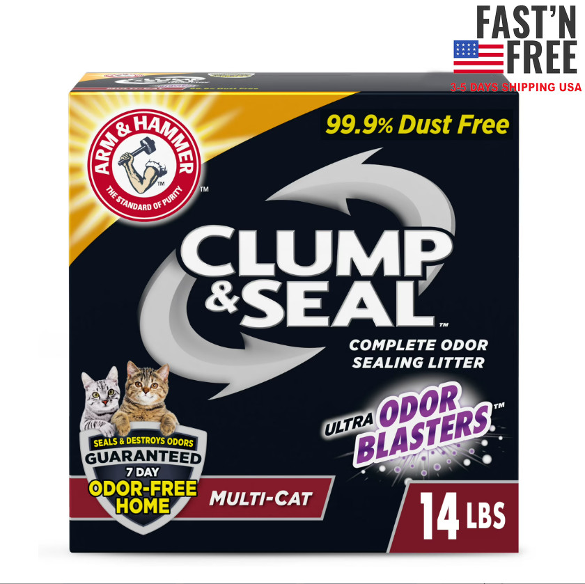 ARM & HAMMER Multi-Cat Odor Sealing Litter - 14 lbs