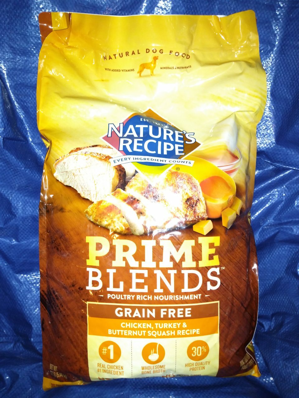 Nature's Recipe Prime Blends Grain Chicken & Turkey Dog Food...
