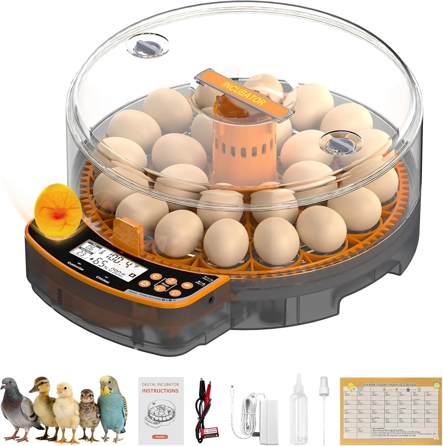 Digital Egg Incubator Upgrade Kit - 24 Egg Capacity