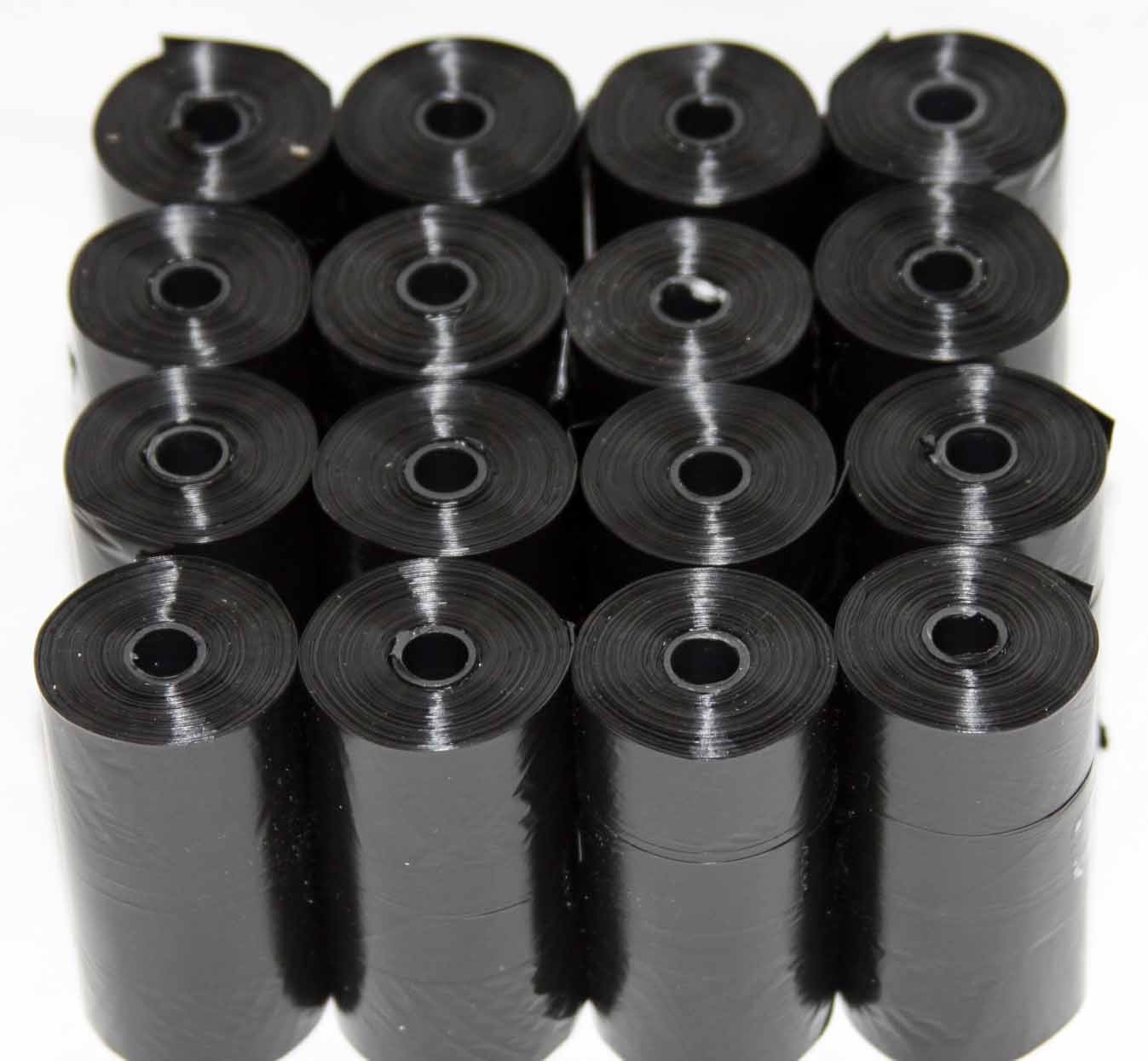 Biodegradable Dog Waste Bags - 50 Rolls (Black) Refill Pack...