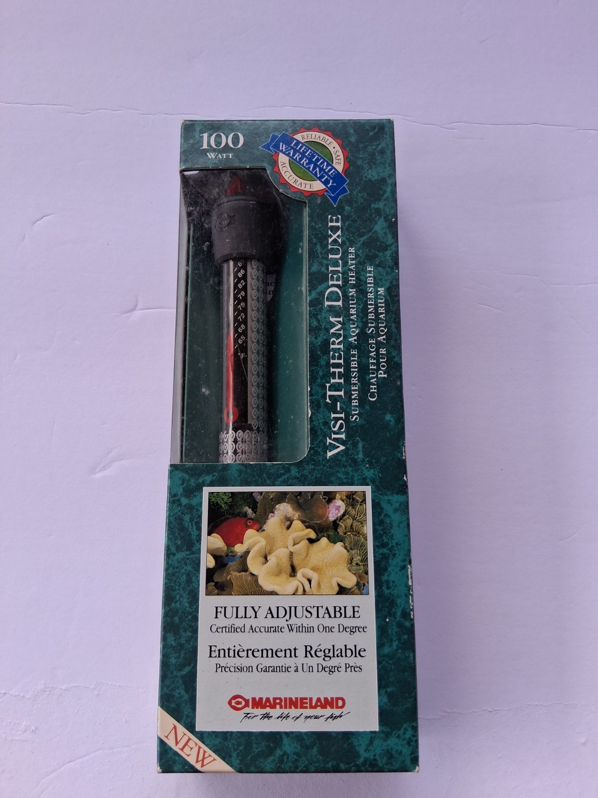Marineland Visi-Therm Submersible Aquarium Heater – 100W, Up...