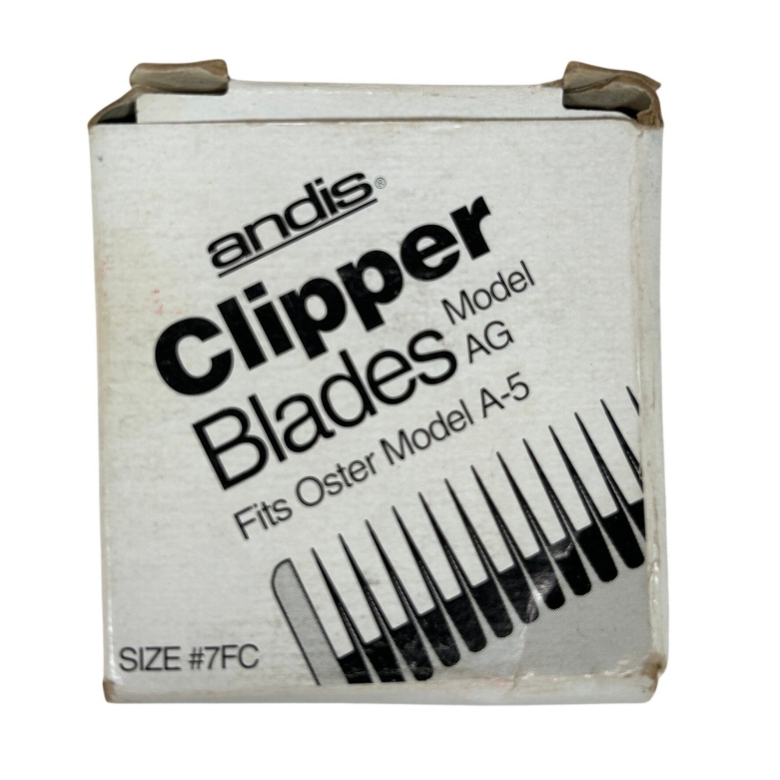 Andis AG Clipper Blades Size 7FC 4mm for Oster A-5