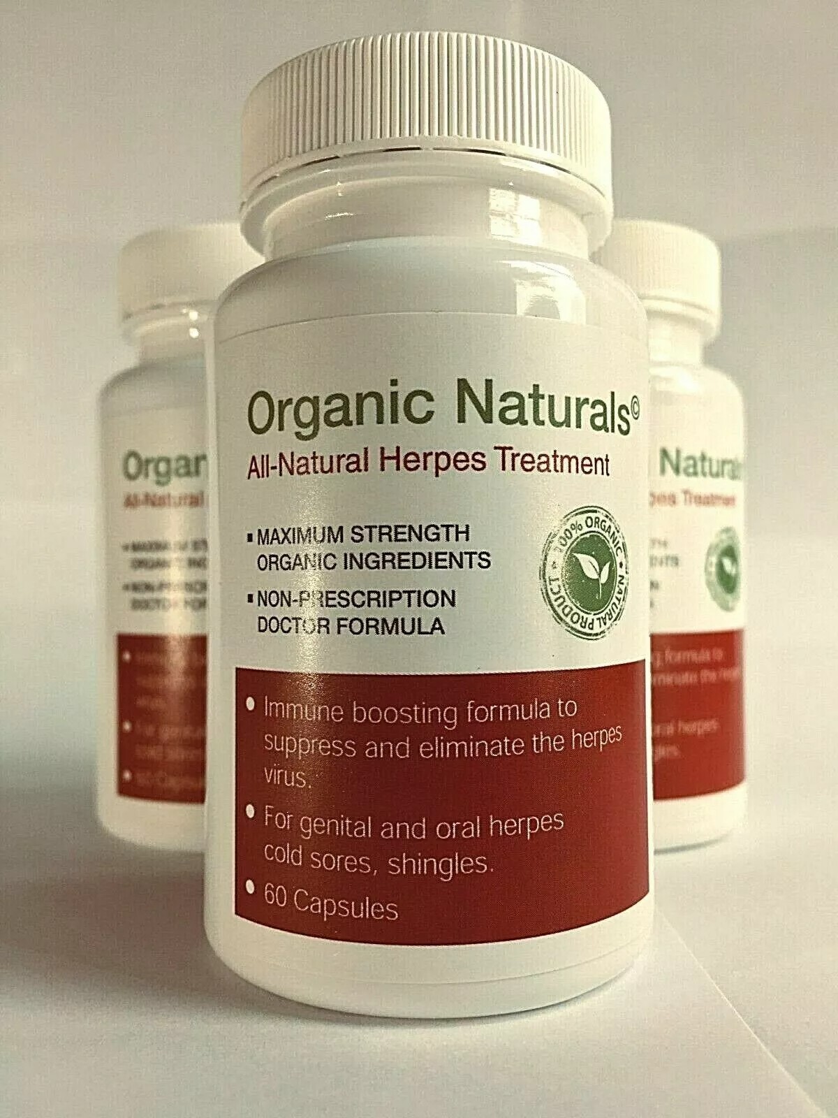 Organic Naturals Outbreak Treatment Supplement - 60 Capsules