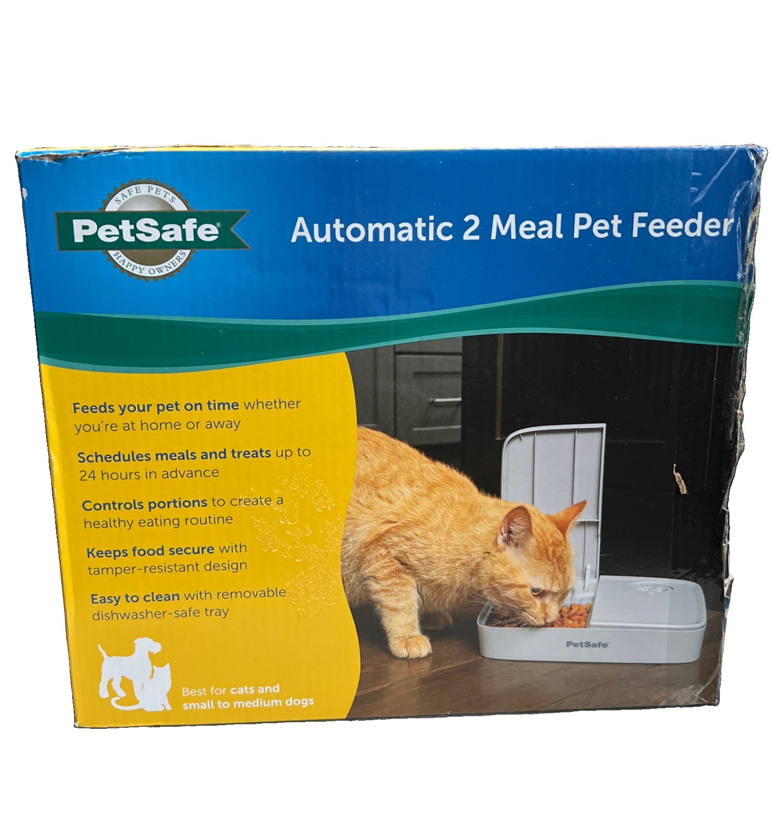 PetSafe Programmable Pet Feeder - Dog & Cat Food Dispenser