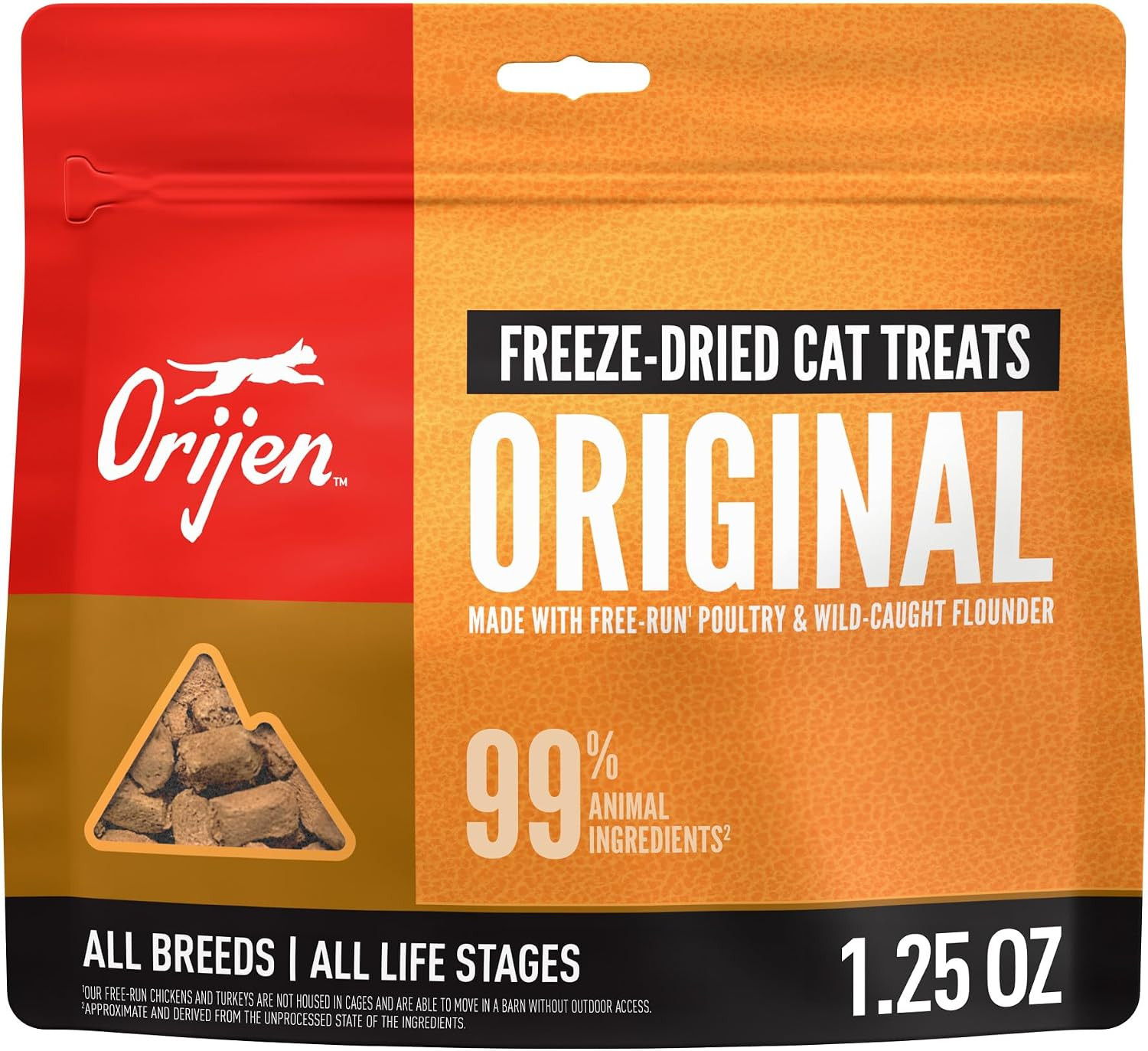 Orijen Grain-Free Freeze Dried Cat Treats Original