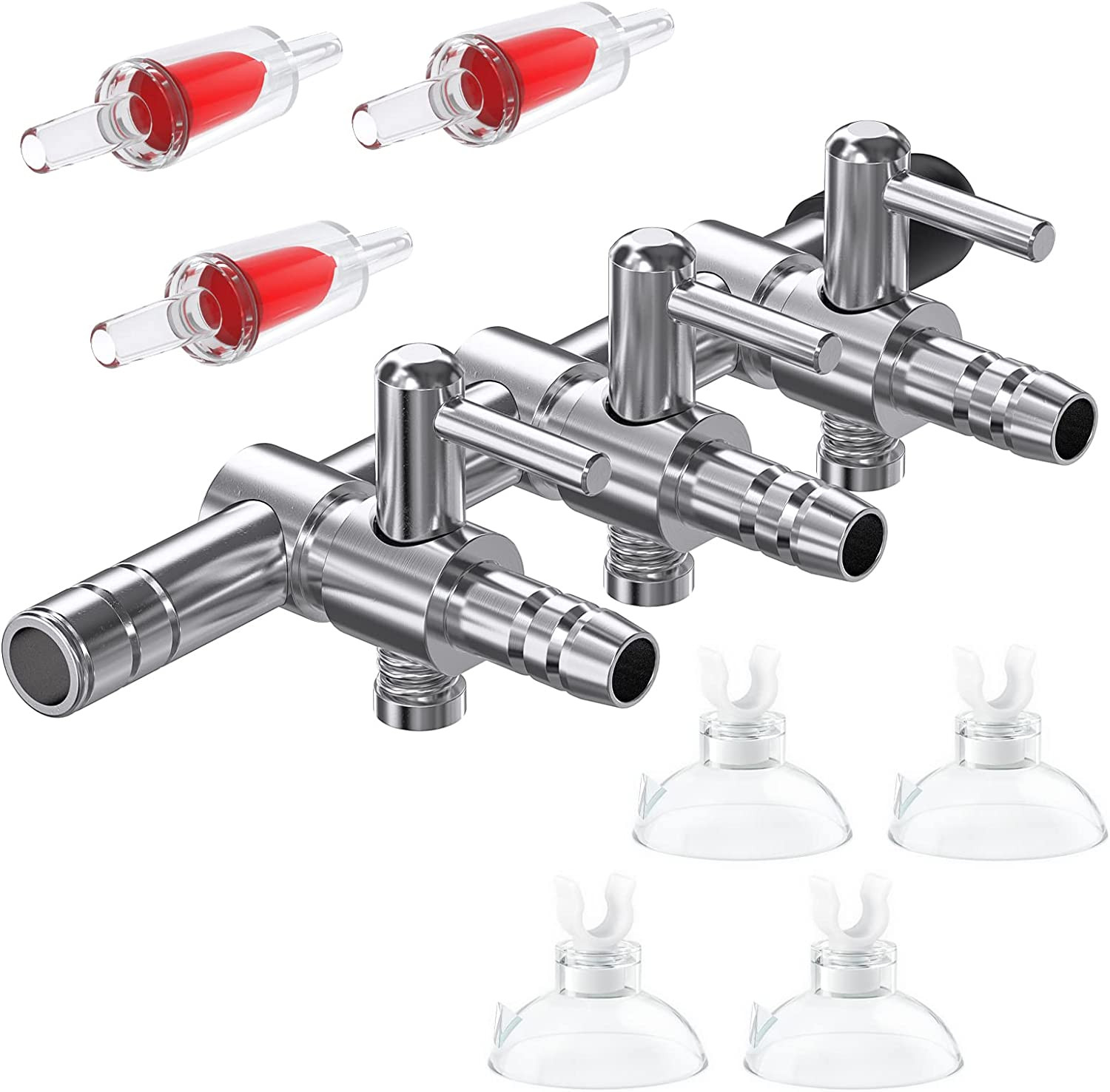 Aquarium Air Flow Control Lever Valve Manifold for Fish Tank...