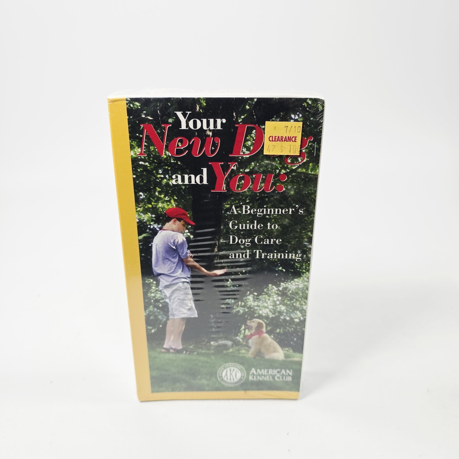 AKC Beginner Guide Dog Care Training VHS