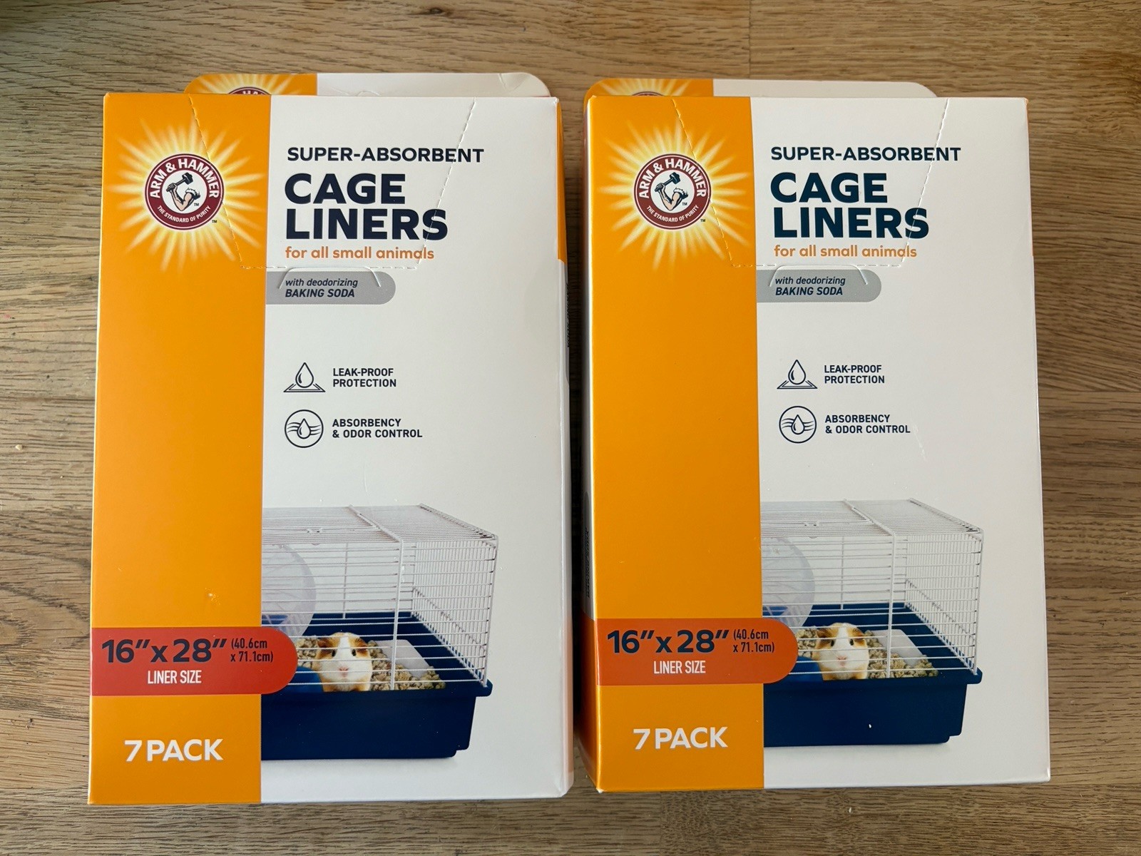 Arm & Hammer Super Absorbent Cage Liners for Hamster Gerbil...