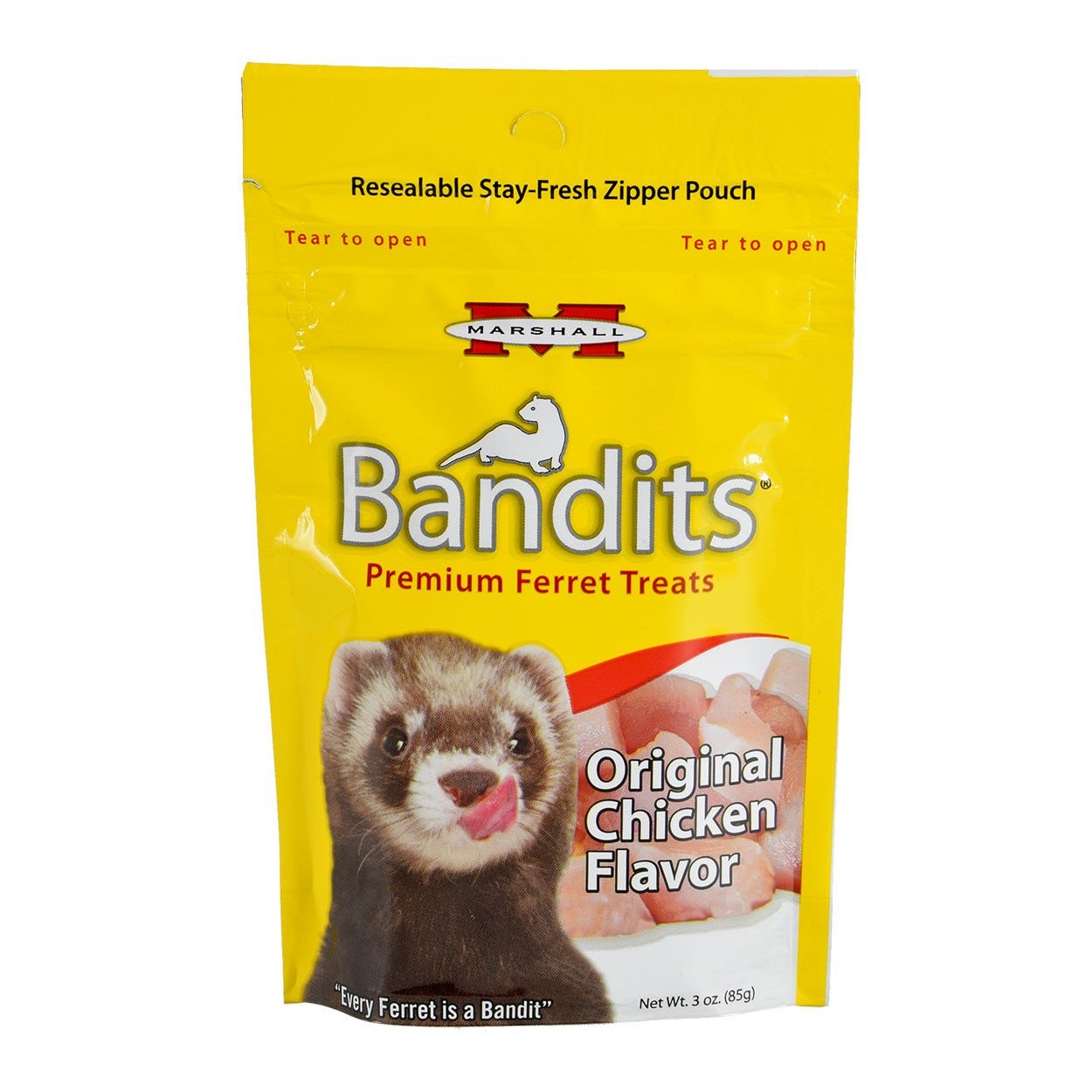 Marshall Bandits Chicken Flavor Ferret Treats - 3 oz