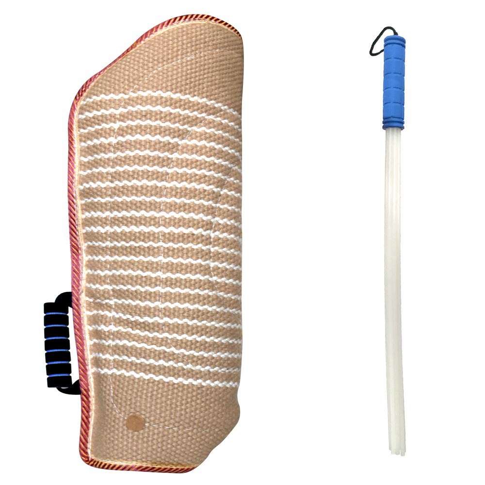 Dog Bite Training Set: Dog Arm Sleeve & Agitation Stick