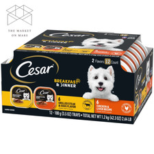 Cesar Classic Loaf in Sauce Wet Dog Food Variety Pack, 3.5 o...