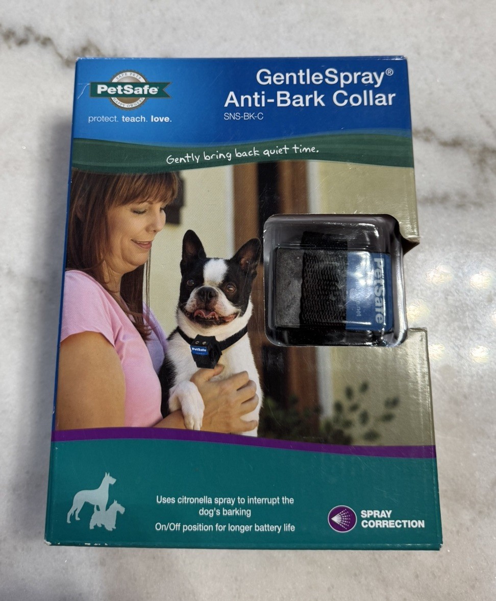 PetSafe Gentle Spray Anti-Bark Dog Collar SNS-BK-C