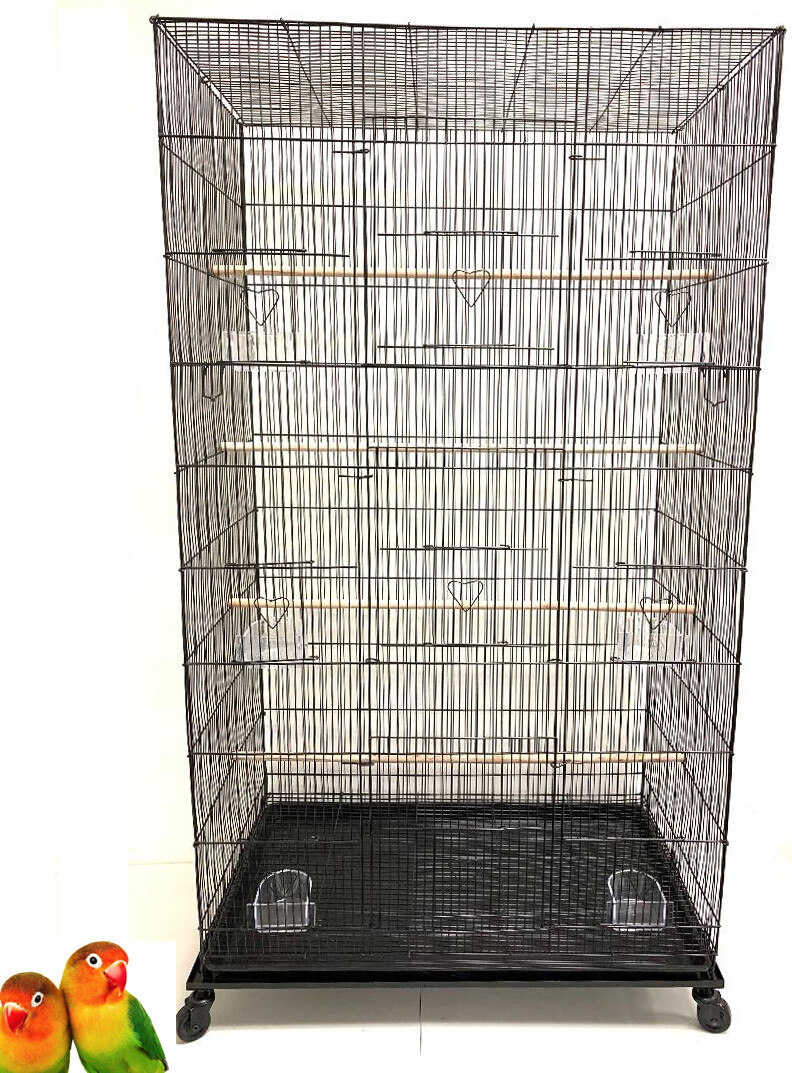 X-Large Bird Flight Cage (55" inches) For Finches, Budgies,...