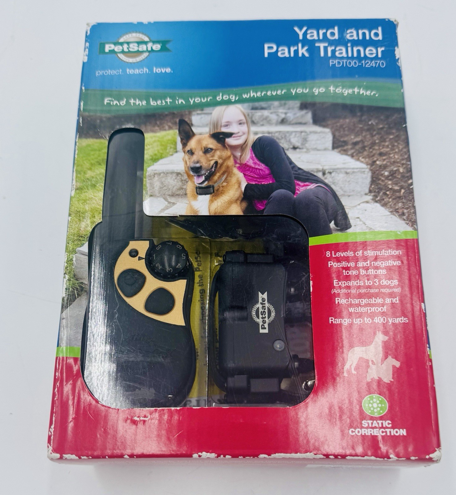 PetSafe Yard & Park Trainer Collar with Transmitter Charger