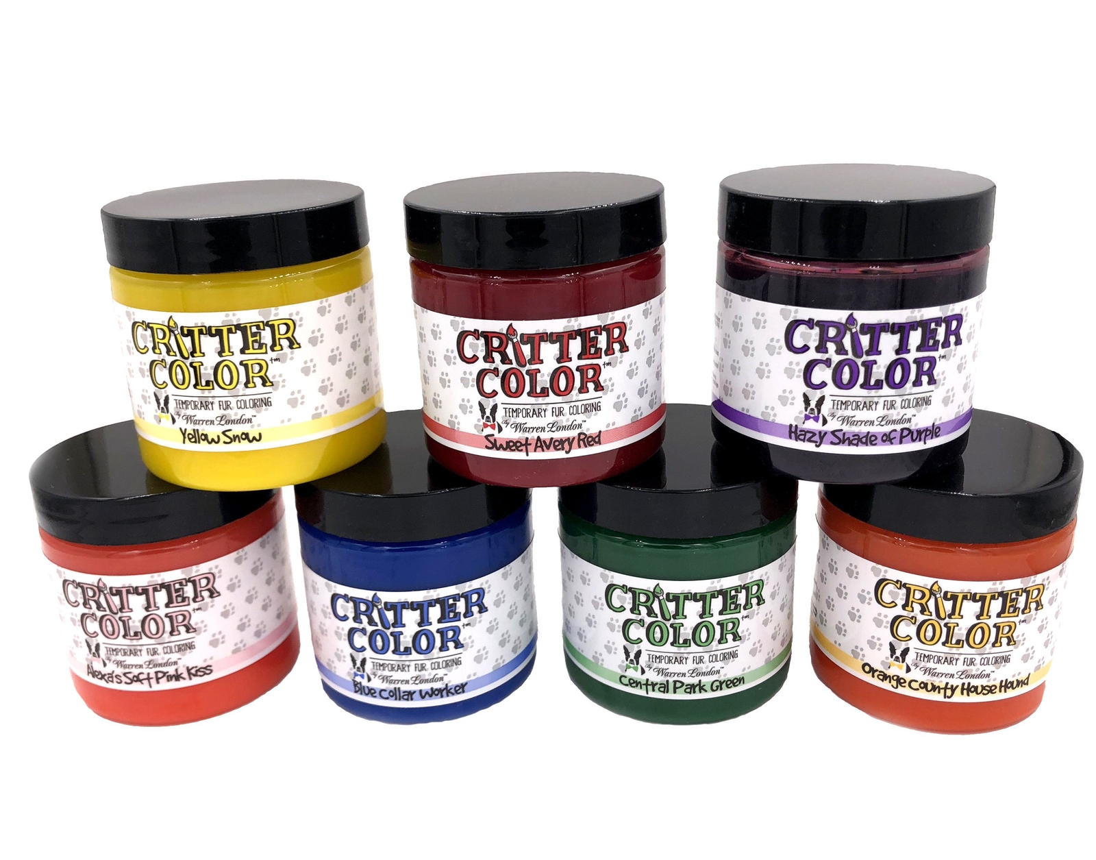 Temporary Pet Dog Fur Coloring Kit