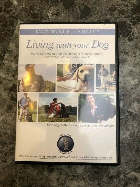 Living With Your Dog Basic Training Dvd Parts 1 &Amp; 2 2 Dv...