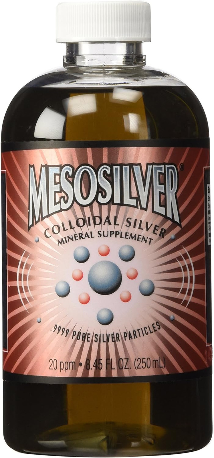 Mesosilver Colloidal Silver 20 PPM - 8.45 Oz Bottle
