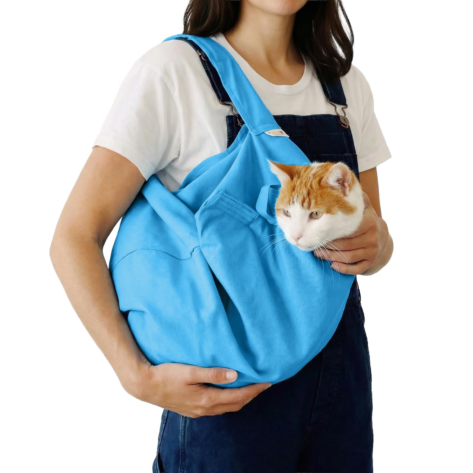 Cat Carrier Extra Large Light Blue Comfort Bag