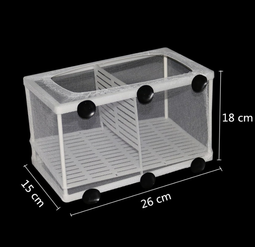 Fish Hatchery Isolation Box Net Hanging Aquarium Breeding In...