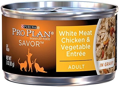 Purina Pro Plan Wet Cat Food, Savor, Adult White Meat Chicke...