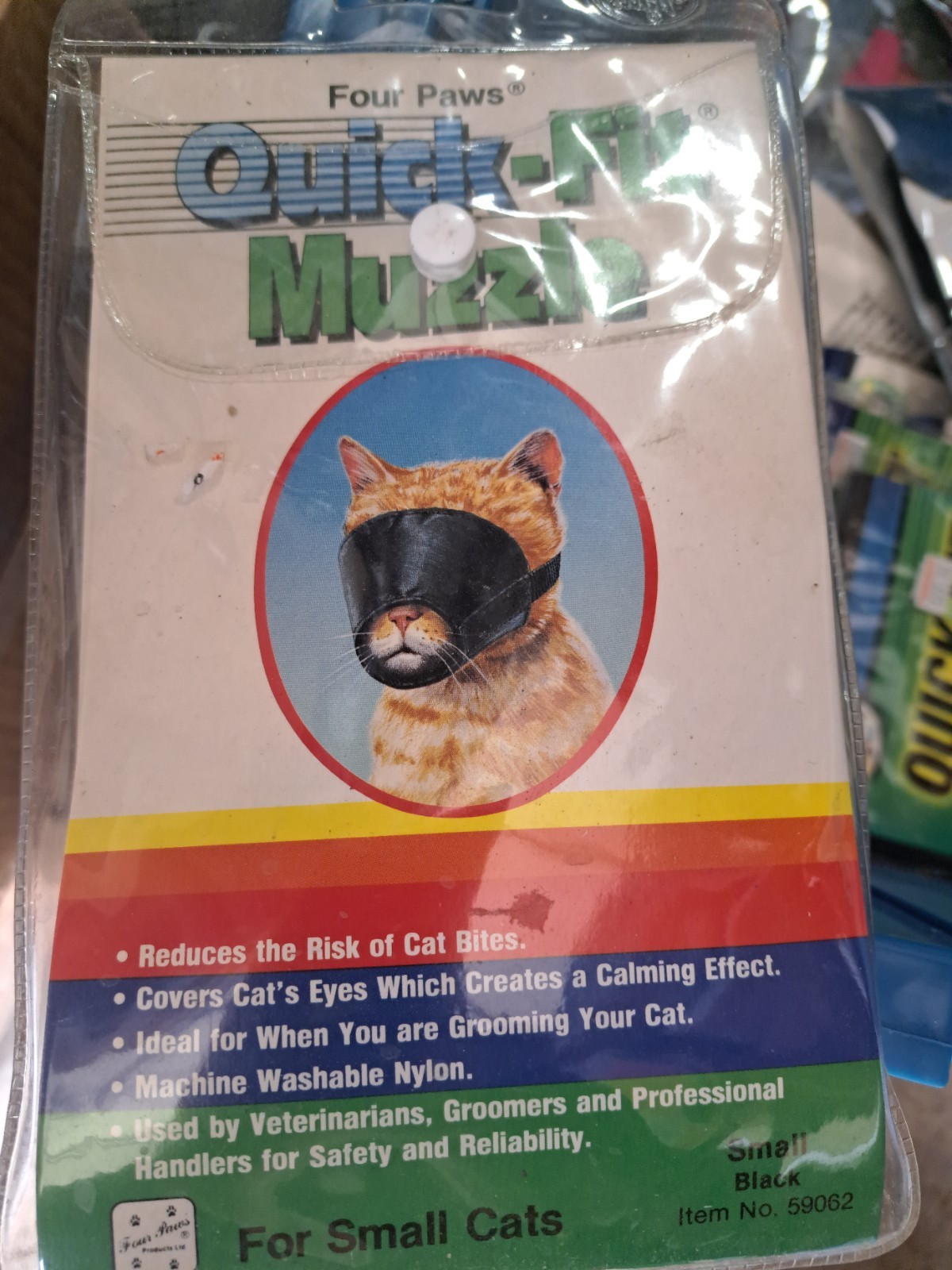Four Paws Quick-Fit Muzzle for Small Cats