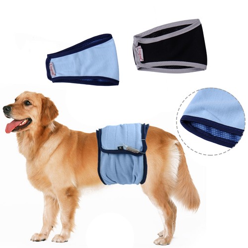 Male Pet Dog Puppy Belly Wrap Band Diaper Nappy Pants Sanita...