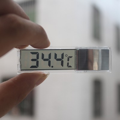 Lcd New 3D Crystal Digital Electronic Aquarium Thermometer F...