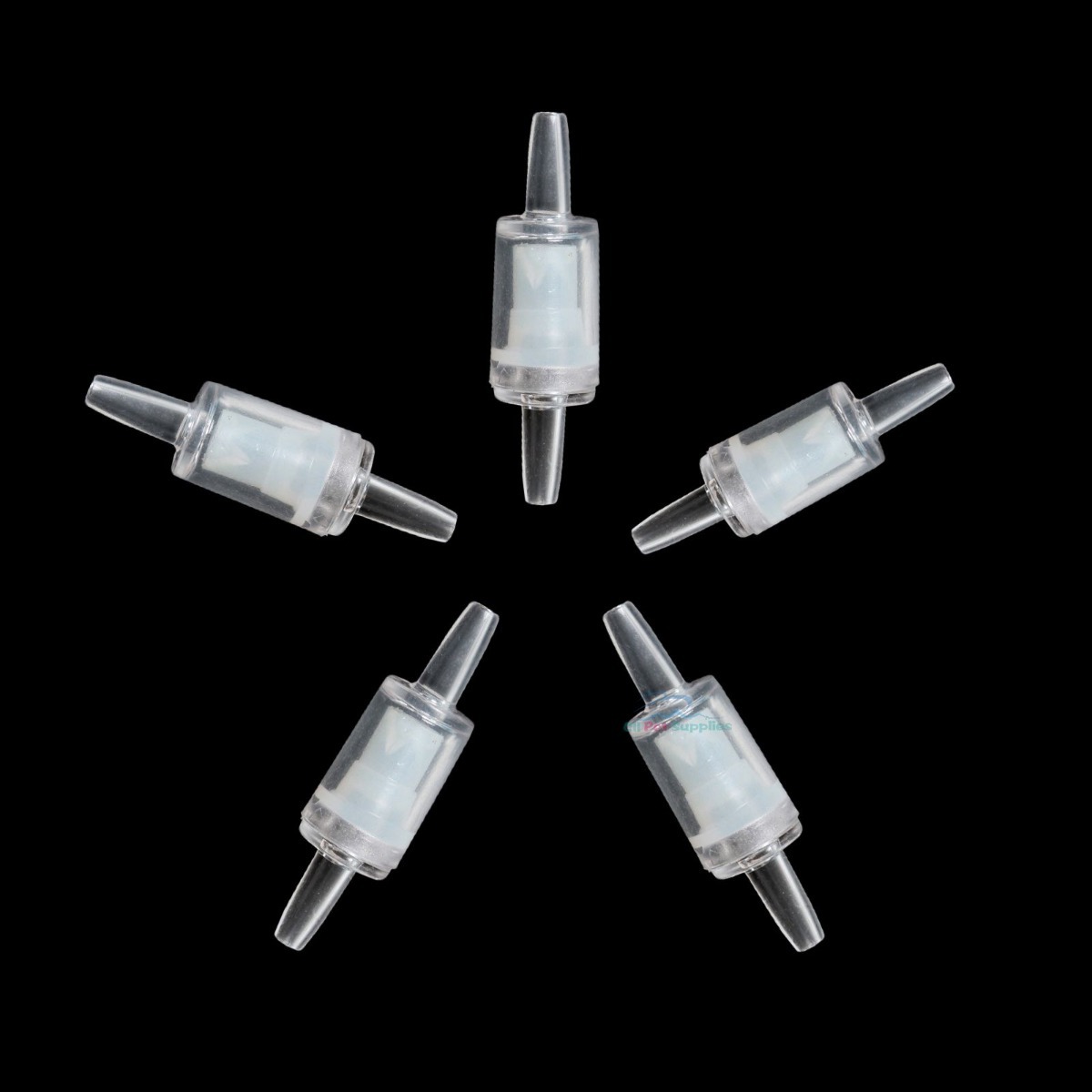 5 Pcs Aquarium Non-Return Check Valves Air Pump Line