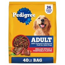 Purina ONE SmartBlend Grilled Steak & Vegetable Adult Dry Do...