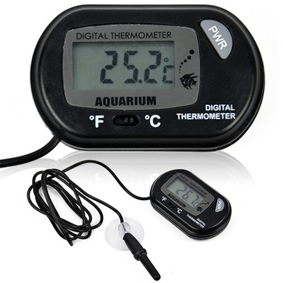 Lcd Digital Fish Tank Aquarium Temperature Thermometer Water...