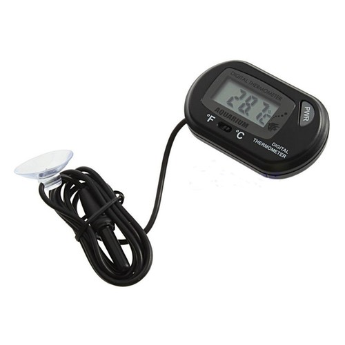 For Aquarium Fish Tank Marine Water Meter Thermometer Digita...