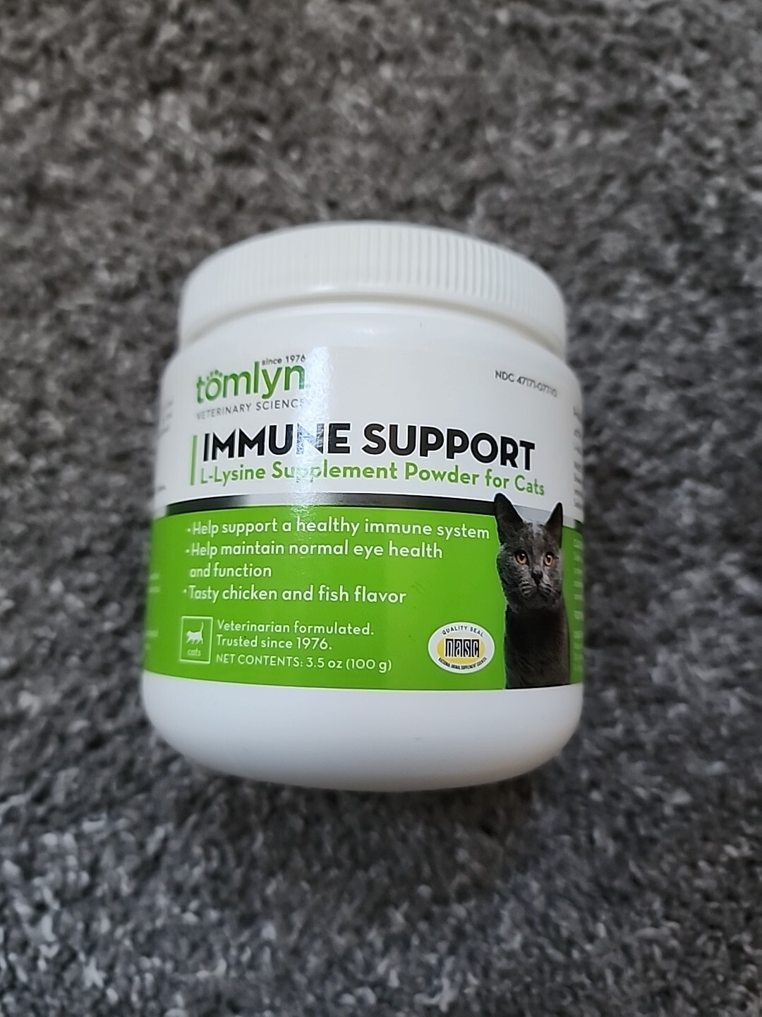 Tomlyn Cat Immune Support L-Lysine Supplement Powder