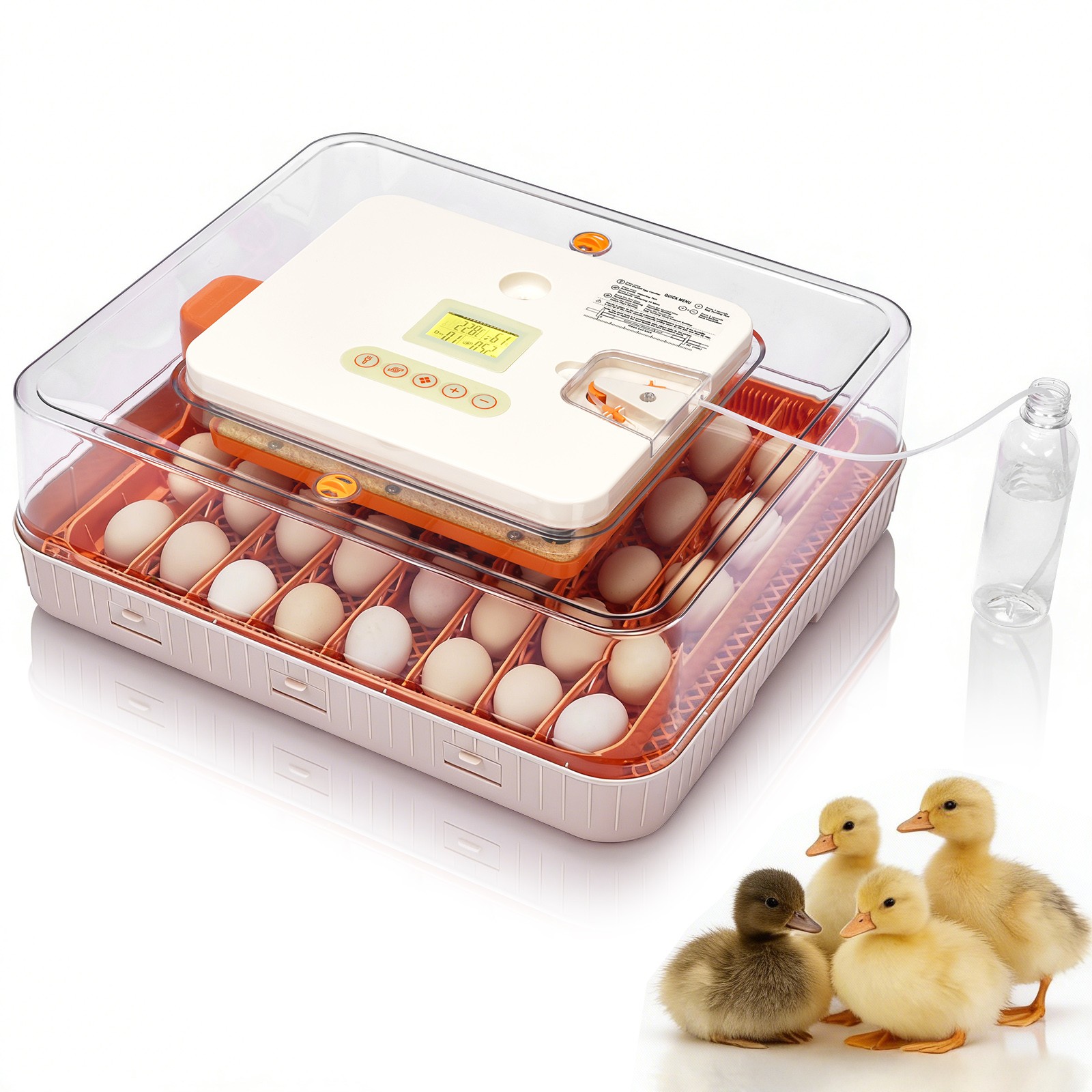 Digital Chicken Egg Incubator - Temperature Control - 56 Egg...