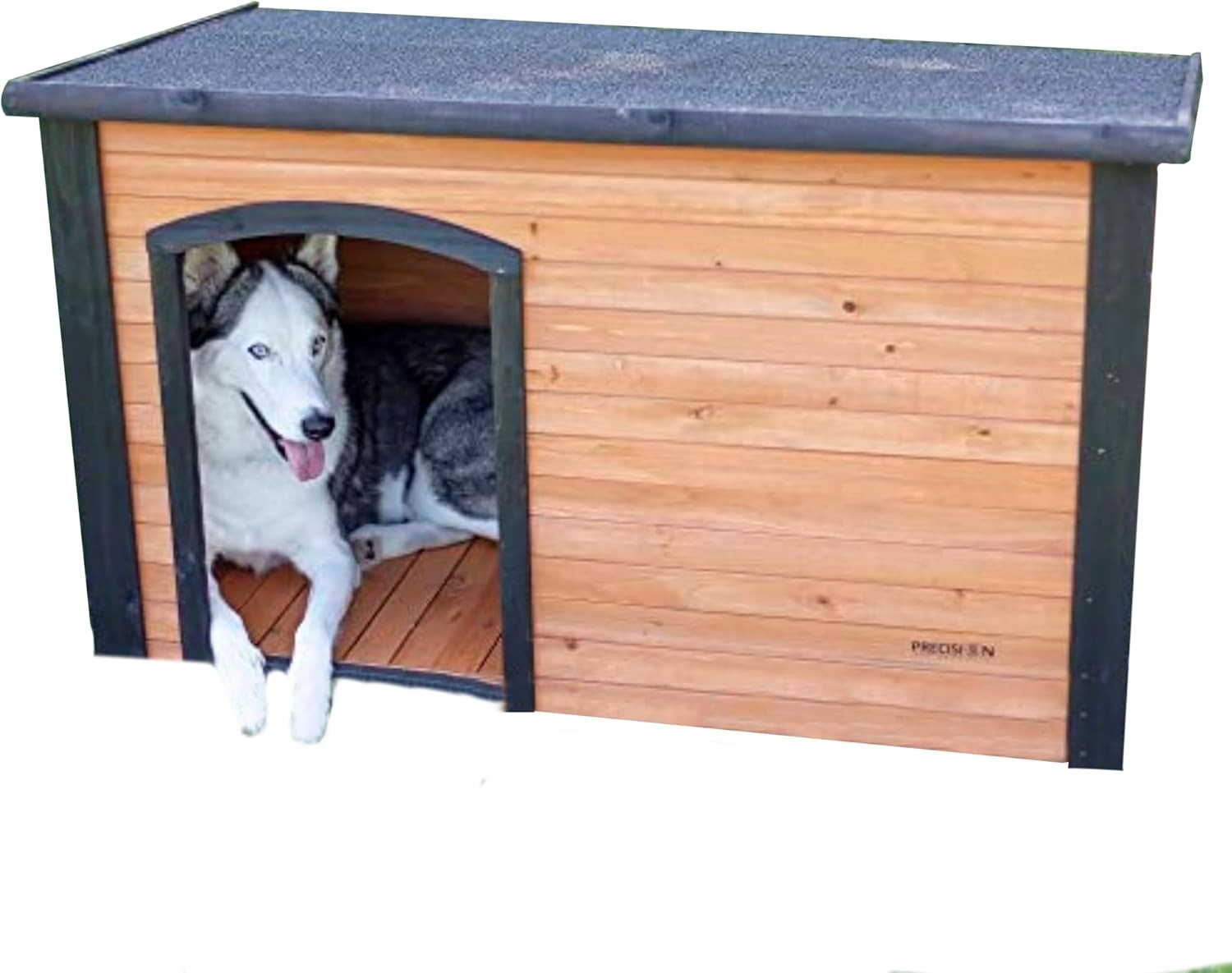 Outback Log Cabin Dog House - Large Natural Wood Model: 7027...